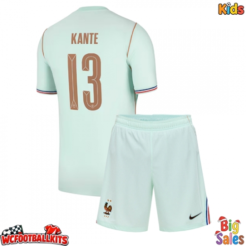France Kante #13 Replica Away Stadium Kit for Kids World Cup 2026 Short Sleeve (+ pants)